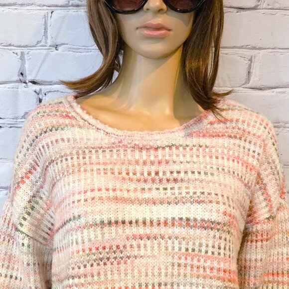 Sweater Weather! THE LOFT - cozy pink knitted pullover sweater - Picture 6 of 11